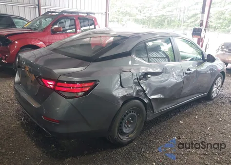 2022 Nissan Sentra S Xtronic Cvt из США, поврежденный, VIN 3N1AB8BV3NY307720